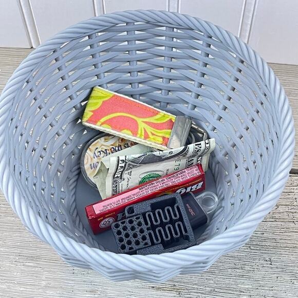 Woven Bowl, Woven Basket, Catch-All Bowl, Decor Dish - Picture 7 of 8